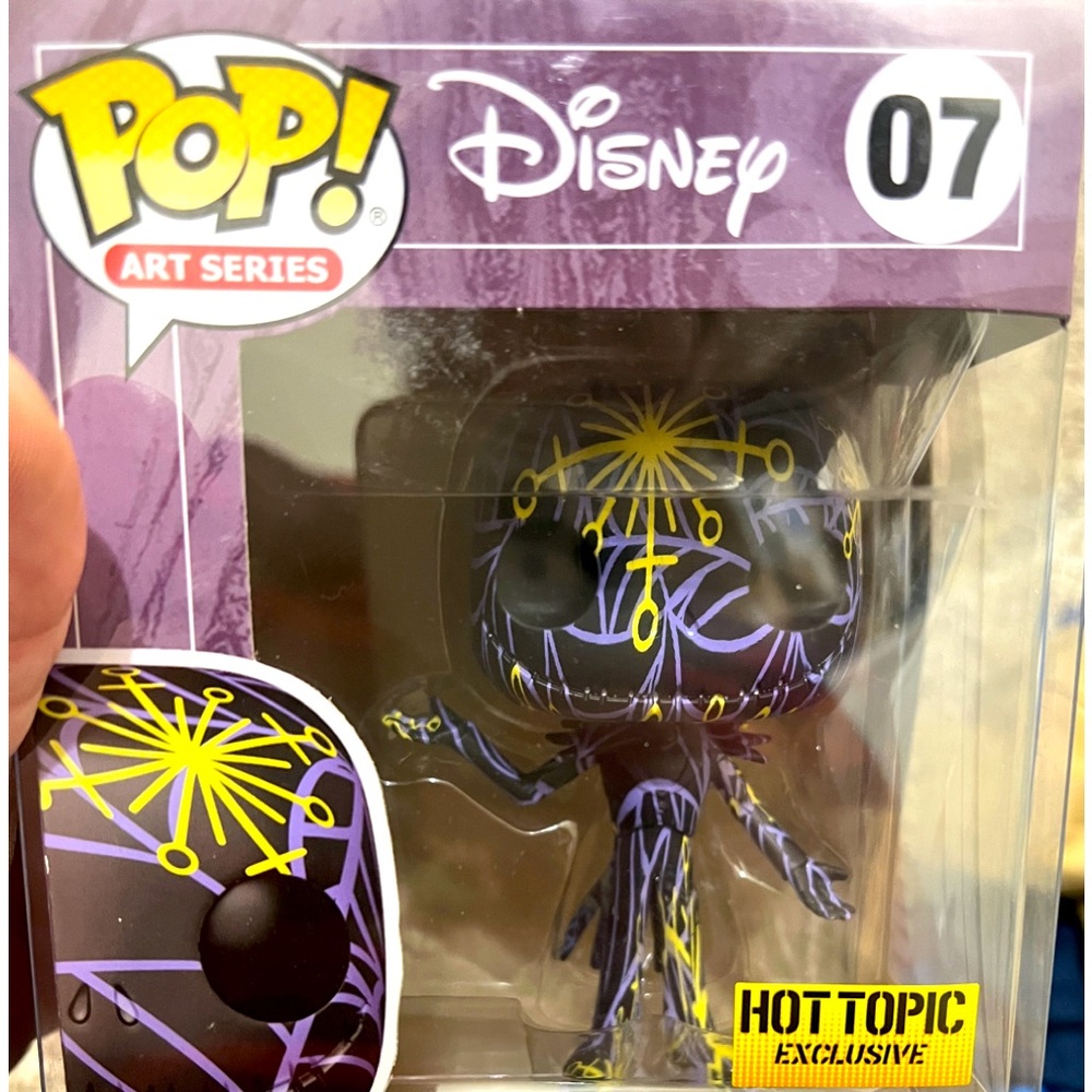 Funko Disney Pop! Art Series. Jack Skeleton